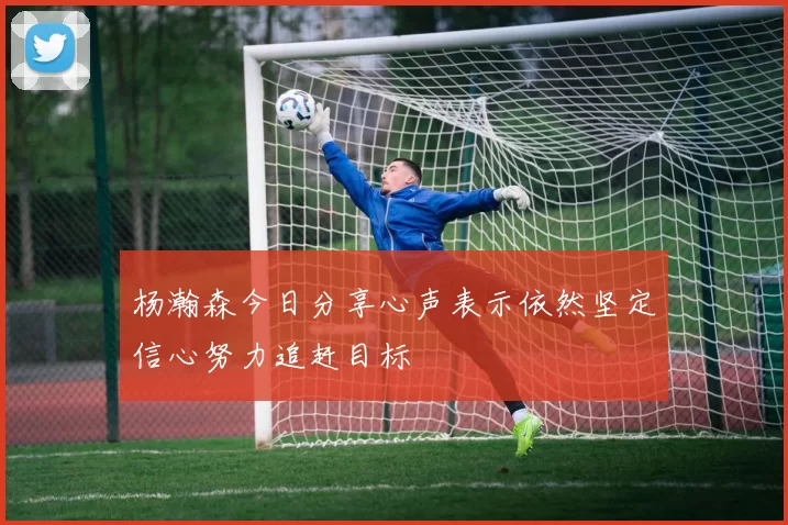 杨瀚森今日分享心声表示依然坚定信心努力追赶目标